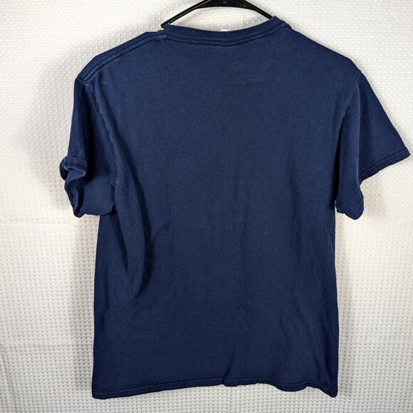 San Francisco California Navy T-Shirt Men’s Medium Delta Pro Weight USA Flag Tee - Picture 5 of 5